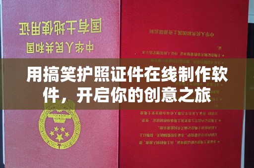 苏州用搞笑护照证件在线制作软件，开启你的创意之旅
