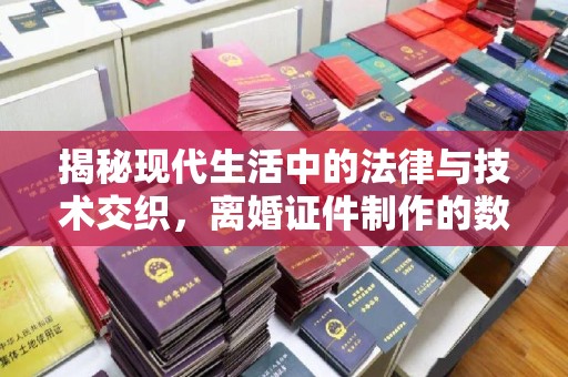 苏州揭秘现代生活中的法律与技术交织，离婚证件制作的数字化革命
