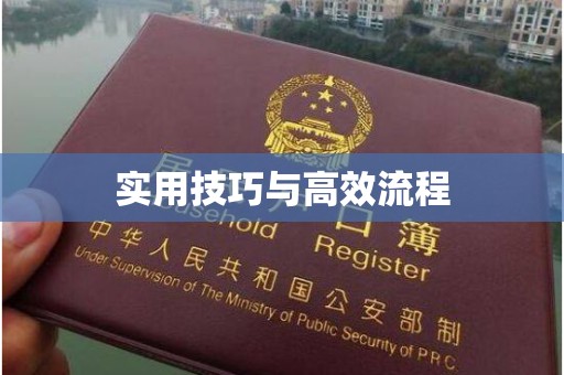 苏州实用技巧与高效流程