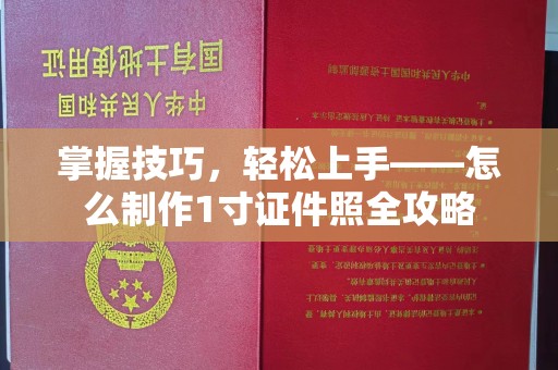 苏州掌握技巧，轻松上手——怎么制作1寸证件照全攻略